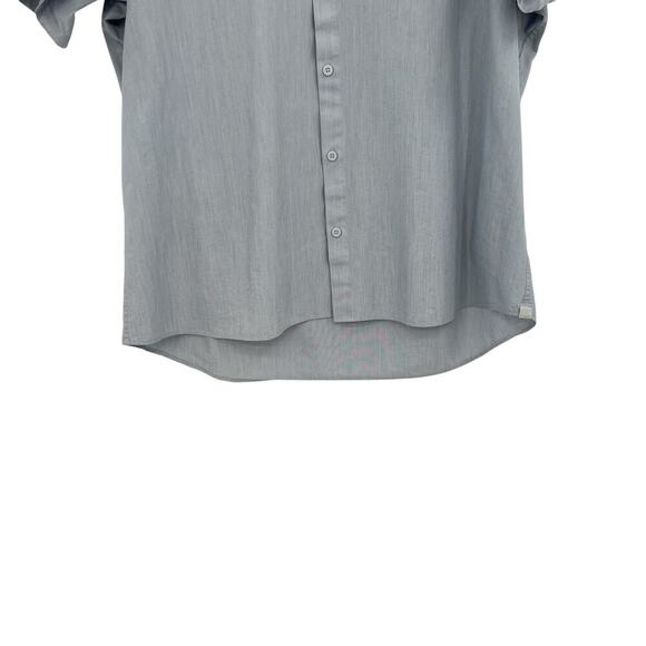 Lululemon Down to the Wire Slim Fit Short Sleeve Heathered Oasis‎ Blue Mens XXL - Picture 4 of 9